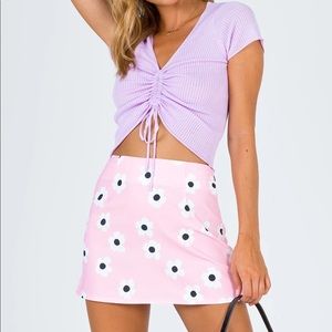 Princess Polly Pink Mini Skirt